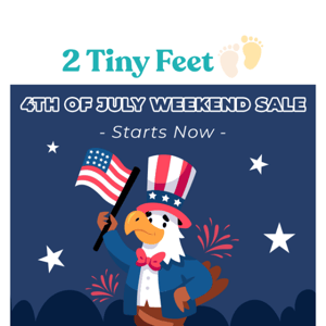 Shop 4th of July Sale [20% OFF]!