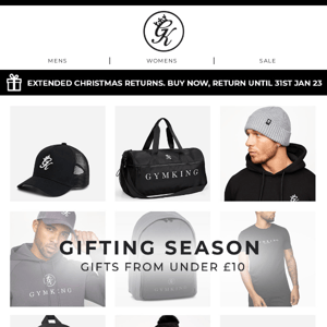 Gym King's Christmas Gift Guide 🎁