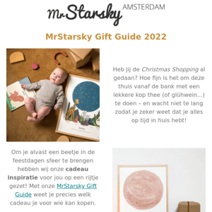 🎄 Christmas Shopping - het perfecte cadeau met de MrStarsky Gift Guide!