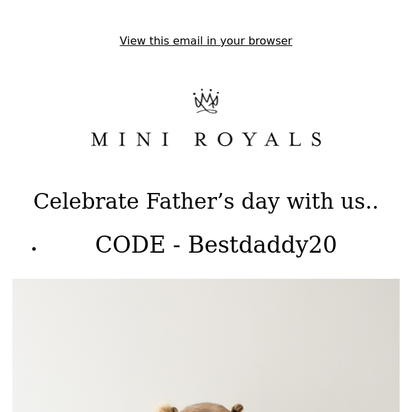 20% off Father's Day with code - Bestdaddy20
