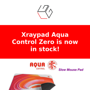 Copy of Xraypad Aqua Control Zero is now in stock!