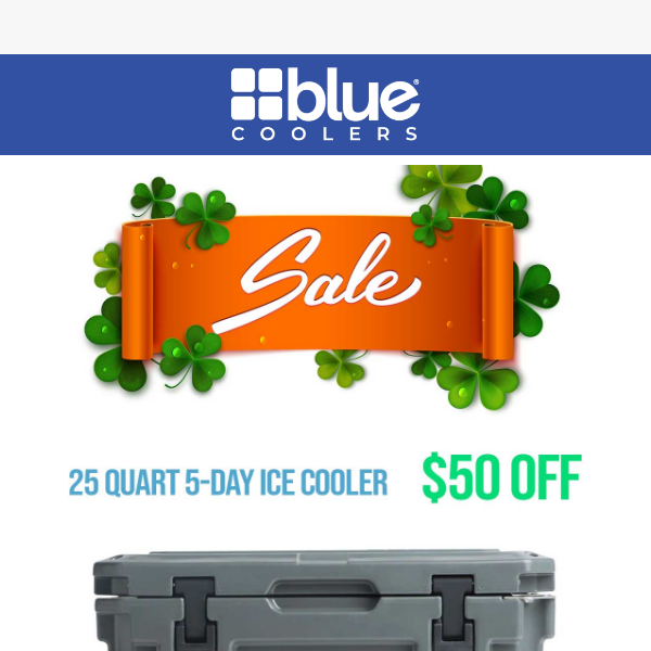 Ends Today! $50 Off a 25 Quart Cooler!