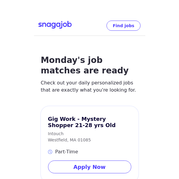 Personalized job matches for February 19, 2024