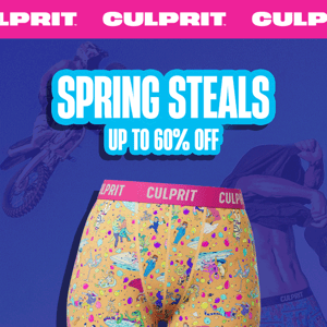 SPRING STEALS (up to 60% off 🤑)