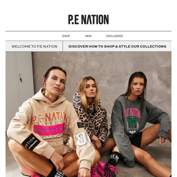Your Guide to Shopping & Wearing P.E NATION