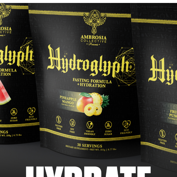 Hydroglyph™: Level Up Your Fasting