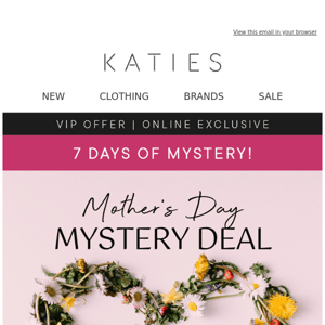 Q: What’s better than a Mystery Deal?