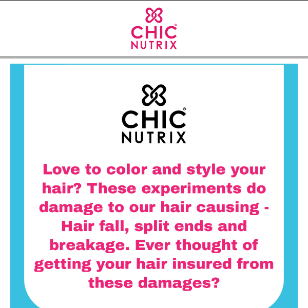 Ever heard of insurance for hair?🧐🤔