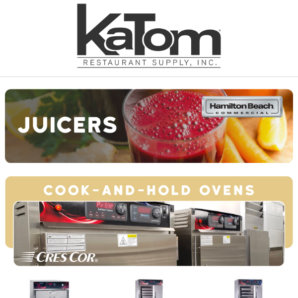 Home Chef & Kitchen Equipment - KaTom Restaurant Supply