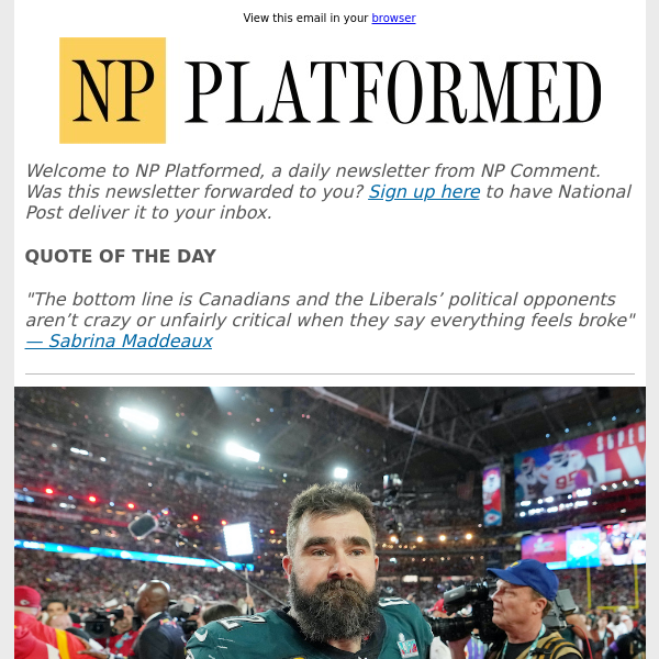 NP Platformed: The Kelce Bowl, the NFL's greatest drama