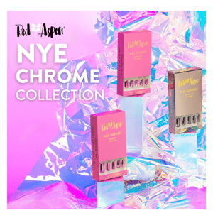 New NYE Chrome Nails 🪩