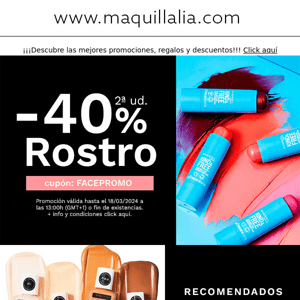 -40% 2ª ud. para un Rostro espectacular 🤩