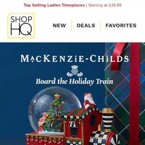 FREE SHIPPING on MacKenzie-Childs Orders!