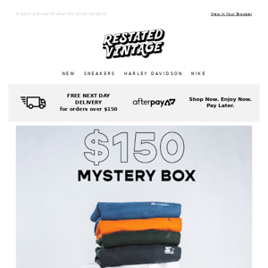 🚨  $150 MYSTERY BOX HAS RETURNED 🚨