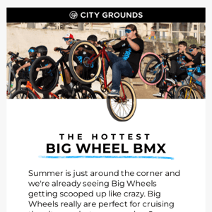 Big Wheel Deals for Summer.