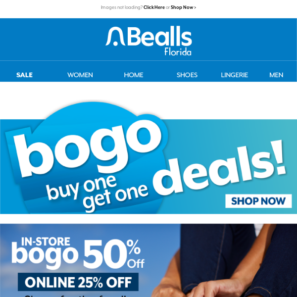 BOGO Deals on Shoes for the Family!