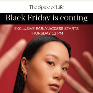 Black Friday is coming 🌶️