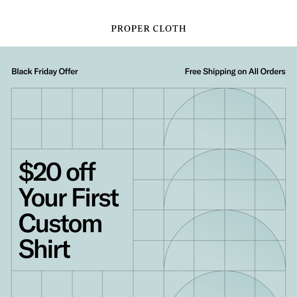 Try Our Custom Shirts—Black Friday Promo Inside