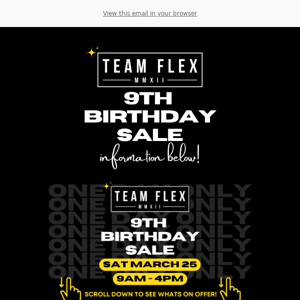 🚨🛍️🛒🥳 BIRTHDAY SALE | THIS SATURDAY!! 🚨🛍️🛒🥳