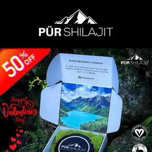 💘 V-DAY BOGO 50% OFF PÜR SHILAJIT™ 💘