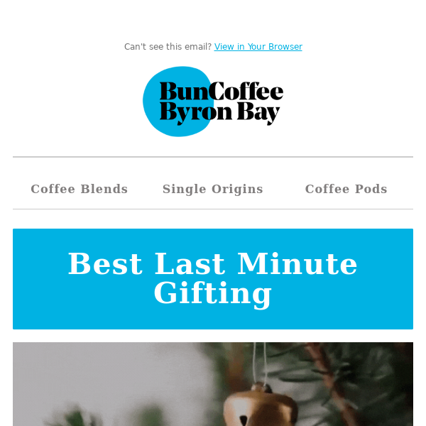 Last minute coffee gifting