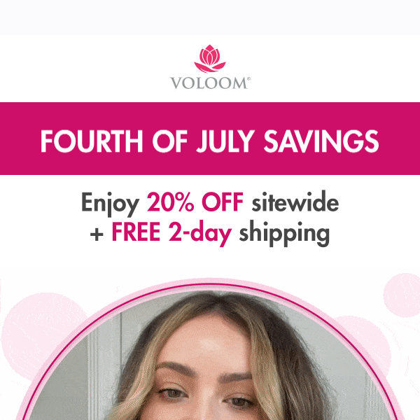 Fourth of July Savings!