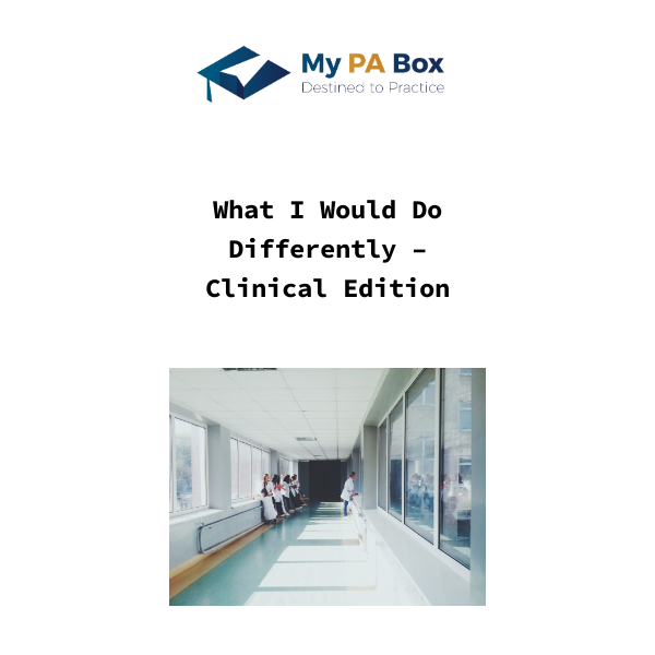 What I Would Do Differently – Clinical Edition