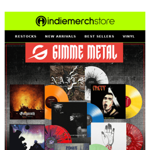 New vinyl from Gimme Metal!