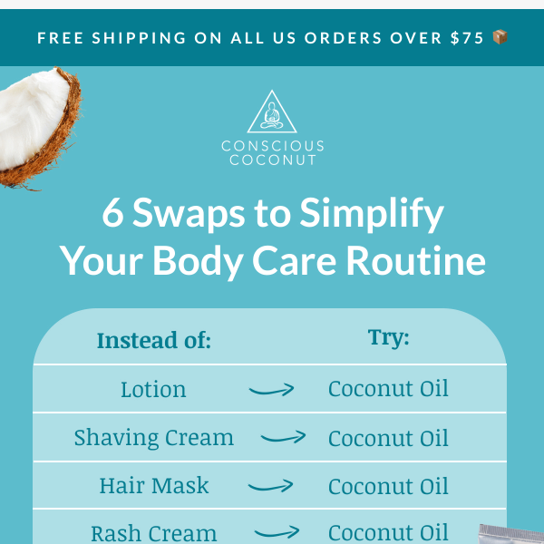 Easy swaps for better body care results