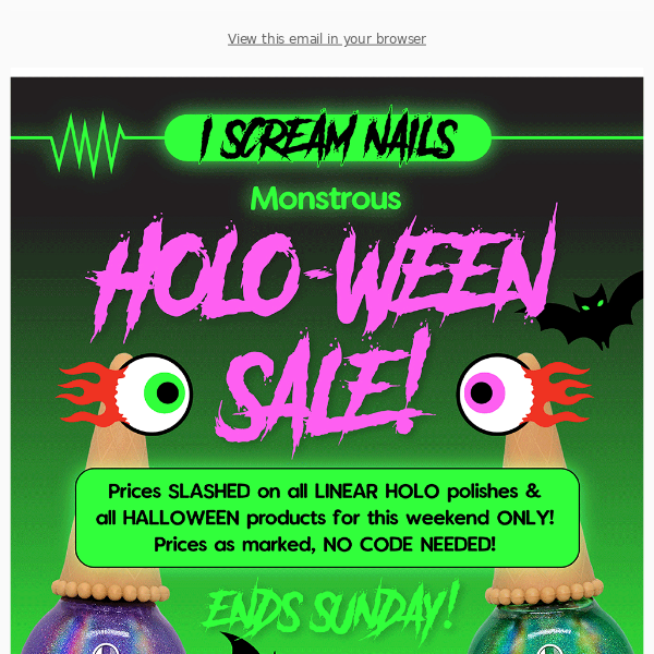 All linear holos & Halloween stuff on sale! This weekend only!!✨