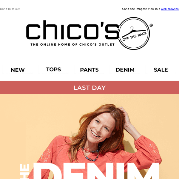 Chico's Off The Rack - Latest Emails, Sales & Deals