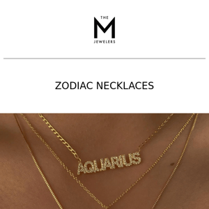 Zodiac Necklaces 🪐🪐🪐