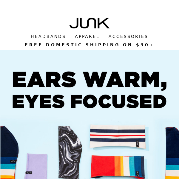 Ears Warm, Eyes Focused | New Ear Warmer Designs