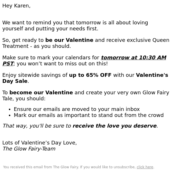 Enjoy up to 65%OFF: Valentine's Day Sale Starts Tomorrow! 💖