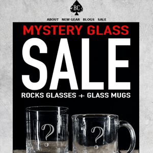 Mystery Mug & Rocks Glass Sale!