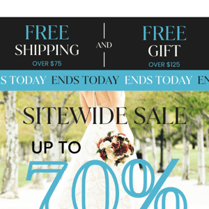 Sitewide Sale - Ends in 6 Hours!