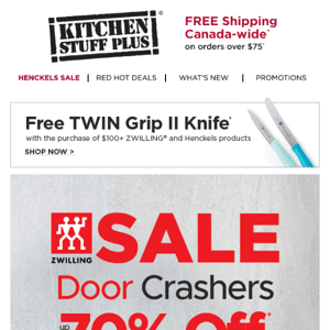 Door Crasher Deals Are On!