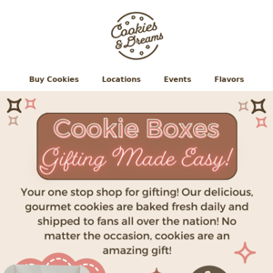 Your go to gift for literally everything!🎁🍪✨