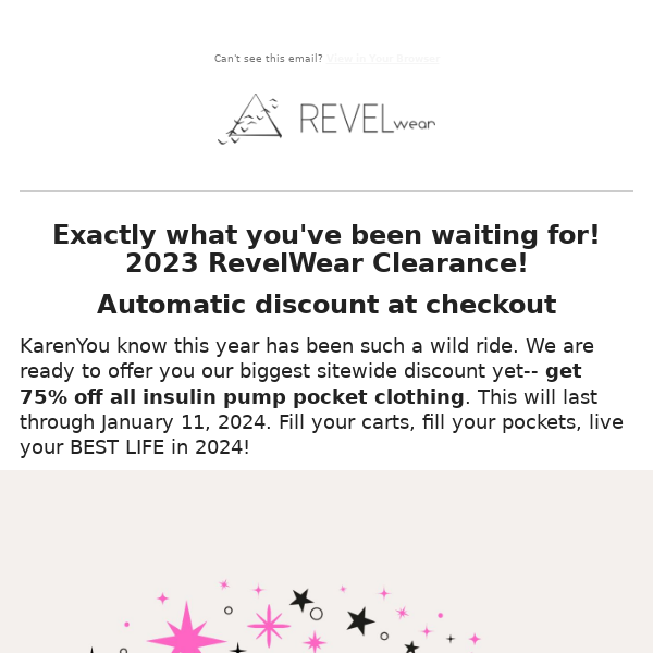 ✨✨2023 Clearance Event-- All RevelWear Insulin Pump Pockets are 75% OFF✨✨