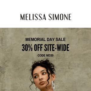 Memorial Day Sale: 30% Off Site-Wide