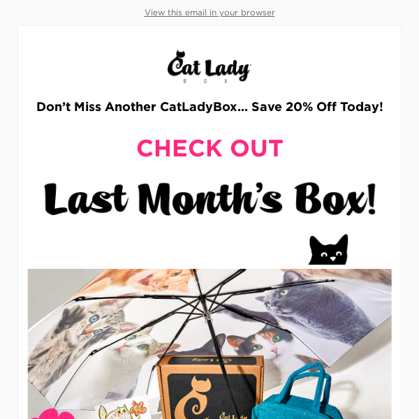 😻 See the Whole March Box! 😻