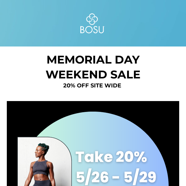 Memorial Day Sale: 20% Off Site Wide - This Weekend Only! 🎉 