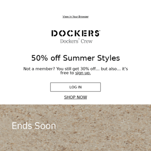 50% Off Summer Styles // Ends Soon