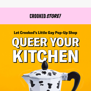 Upgrade your kitchen + support queer-owned businesses
