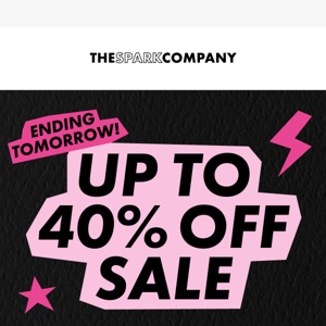 Our Biggest SALE Ends Tomorrow ‼️