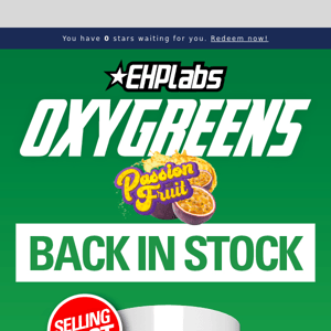 🚨 OXYGREENS Restock 🚨