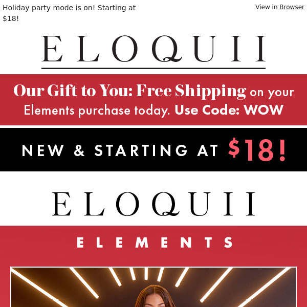 ELOQUII Elements Holiday IT list is here!