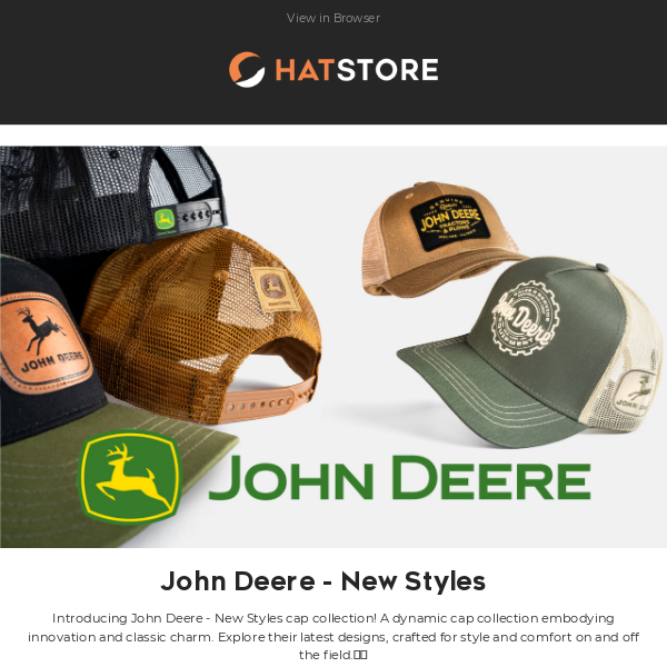 John Deere - New Styles🚨