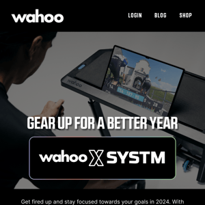 Gear up for the new year with Wahoo X.