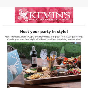 Host your party in style!